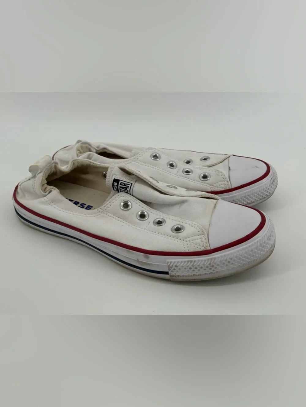 Converse All Star White Canvas Sneakers